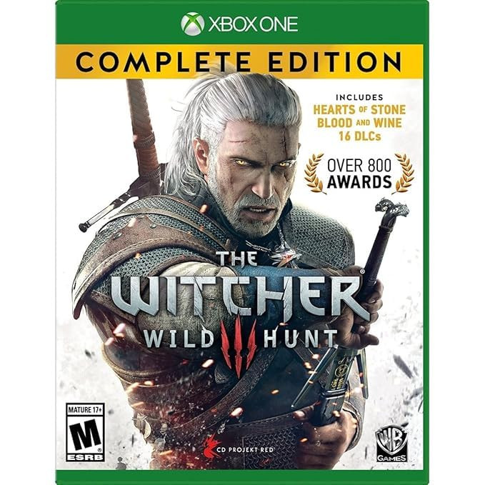 Action & Adventure Games Compatible with The Witcher 3: Wild Hunt - Complete Edition for Xbox One || Premium Edition Origins Steam || Pc Games (Pack of 1)